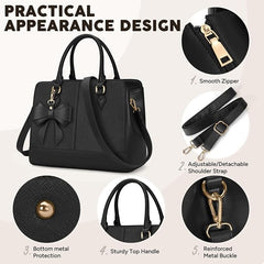 RAINSMORE Handbags for Women Waterproof Ladies Handbags