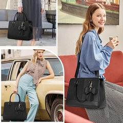 RAINSMORE Handbags for Women Waterproof Ladies Handbags