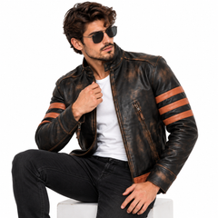Logan – Brown Leather Wolverine Jacket