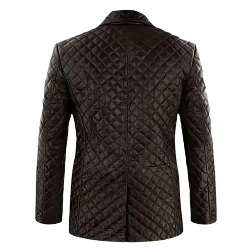 Elegant Brown Two Buttons Stylish Blazer