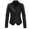 womenspunkstylishstuddedleatherjacket