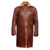 Tom Hardy Bane Leather Trench Coat