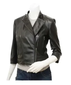 Womens-Black-Cropped-Leather-Jacket-