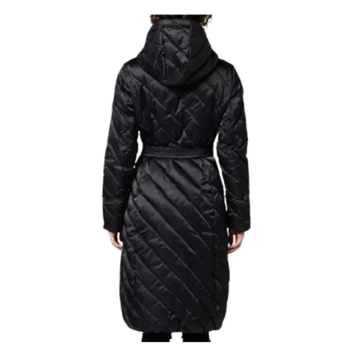 Womens-Mountain-Black-Quilted-Puffer-Coat