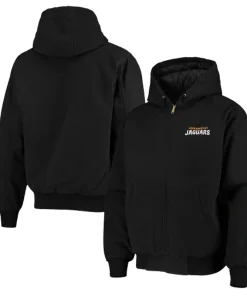 Jacksonville Jaguars Dunbrooke Black Cotton Jacket