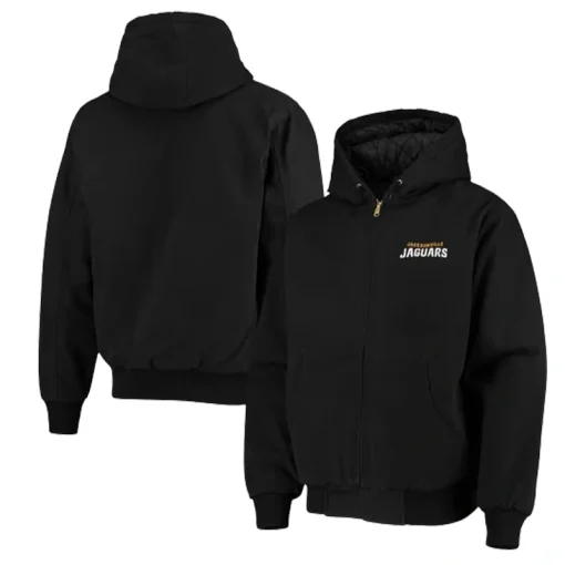 Jacksonville Jaguars Dunbrooke Black Cotton Jacket