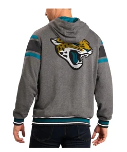 Jacksonville Jaguars Logo G-III Sports by Carl Banks Gray Black Hoodie