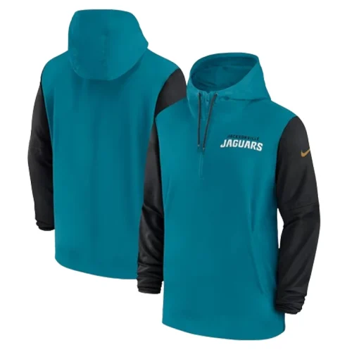 Jacksonville Jaguars Nike Teal Black 2024 25 Jacket