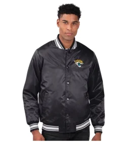 Jacksonville Jaguars Starter Black Varsity Jacket