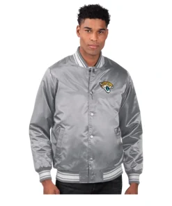 Jacksonville Jaguars Starter Gray Varsity Jacket