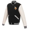 Minnesota Vikings JH Design Black & White Jacket