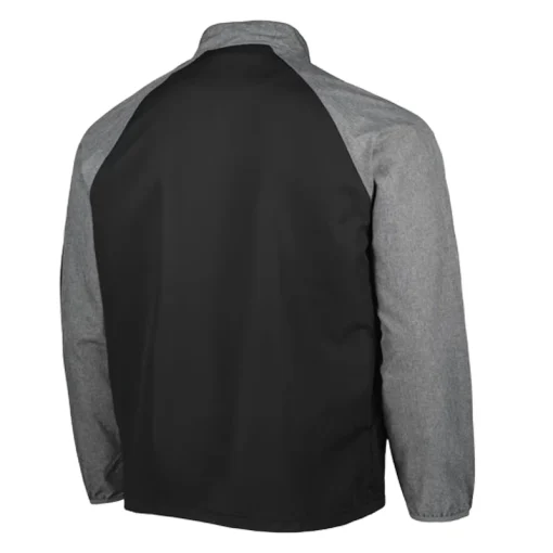 Minnesota Vikings Logo Dunbrooke Black Windbreaker Jacket