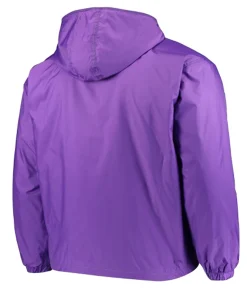 Minnesota Vikings Logo Dunbrooke Purple Hooded Jacket