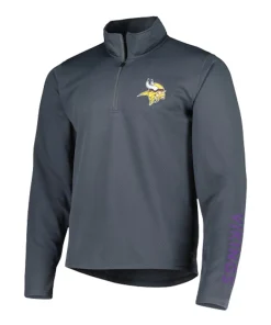 Minnesota Vikings MSX by Michael Strahan Charcoal Hoodie