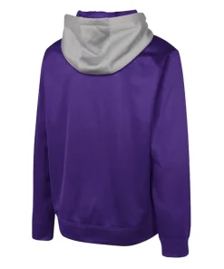 Minnesota Vikings Replay Fashion Purple Hooded Jacket