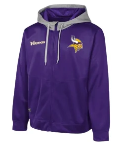 Minnesota Vikings Replay Fashion Purple Jacket