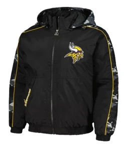 Minnesota Vikings Starter Black Thursday Night Gridiron Hoodie