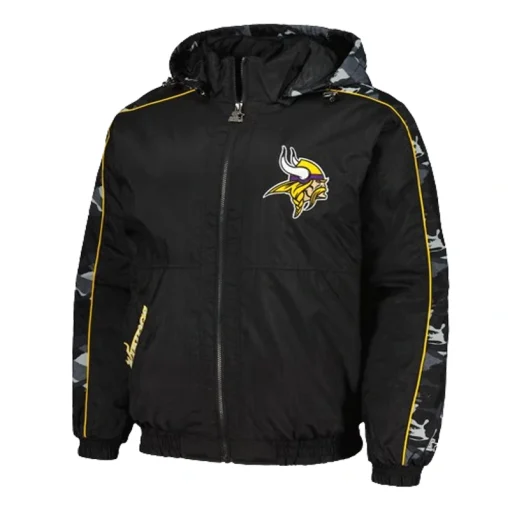 Minnesota Vikings Starter Black Thursday Night Gridiron Hoodie