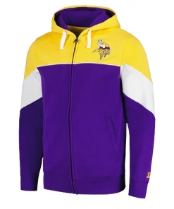 Minnesota Vikings Starter Purple Gold Hoodie