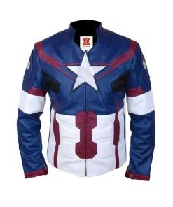 Captain America Steve Rogers Leather Jacket