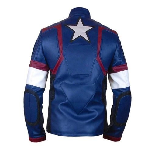 Captain America Steve Rogers Leather Jacket