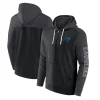 Carolina Panthers Fanatics Black Full-Zip Hoodie
