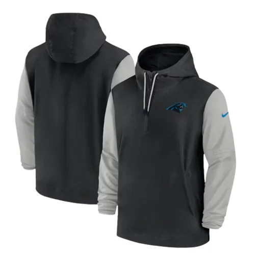 Carolina Panthers Nike Black & Gray 2024 25 Jacket