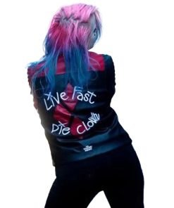 Suicide Squad Harley Quinn Live Fast Die Clown Jacket