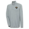 Jacksonville Jaguars Antigua Gray Pullover Jacket