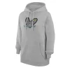 Jacksonville Jaguars Print Heart Team Grey Hoodie