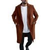 Mens Double Breasted Trench Coat