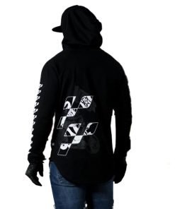 Ride Rich Moto RR Scoop Motorcycle Hoodie