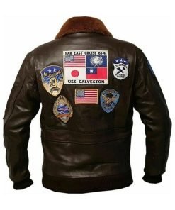 Tom Cruise Brown Top Gun Jacket