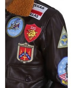 Tom Cruise Brown Top Gun Jacket