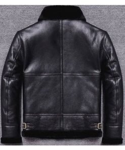 Mens Sheepskin Winter Fur Coat Jacket