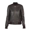 Women’s Ava Ma-1 Leather Jacket