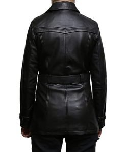 Womens Genuine Leather Biker Jacket