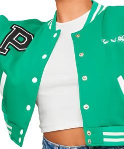 Womens-Cropped-Varsity-Bomber-Leather-Jacket