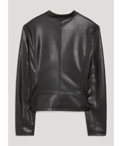 Women Faux Leather Biker Jacket