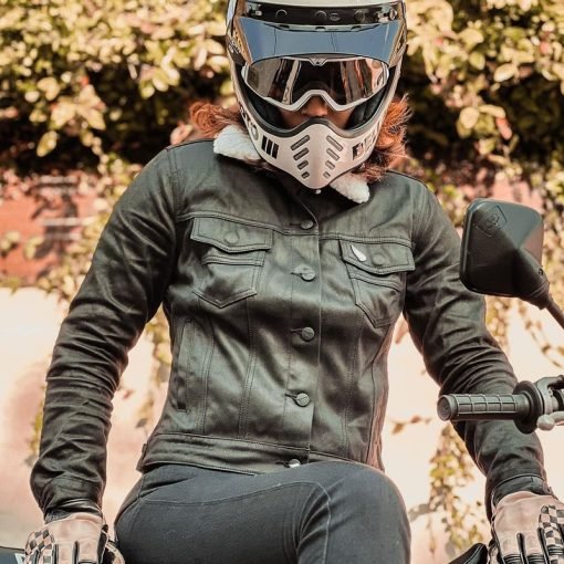 Women's Black Biker Leather Jackets