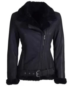 Black-Shearling-Leather-Jacket-Womens-