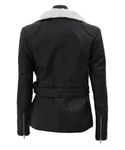 Black-Sheepskin-Leather-White-Shearling-Jacket-Womens