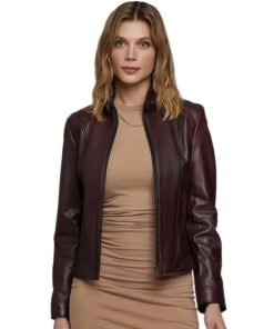 Women’s Real Dark Brown Leather Jacket