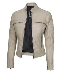 Decrum Real Leather Jacket Women