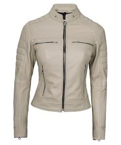 Decrum Real Leather Jacket Women