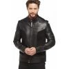 Men’s Real Black Leather Drago Suede Jacket