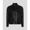 Men Classic Cafe Racer Leather Jacket