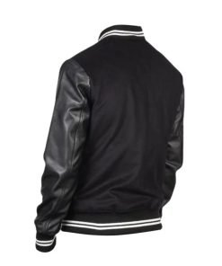 Harrison Black Varsity Jacket