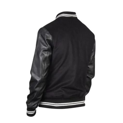 Harrison Black Varsity Jacket