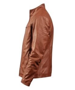 Men's Ionic Brown Leather Jacket